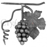 Виноград с листом Н 180х180 мм