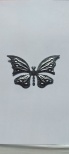 Бабочка Н 109х66х0,8 мм