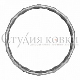 Кольцо из обжатой полосы 11х5мм, Ø 120 мм