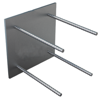 закладная с арматурой