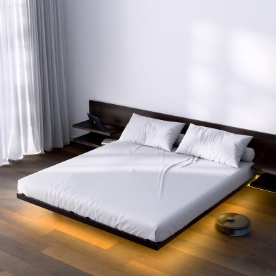 Паряща кровать 160 прямые углы 1