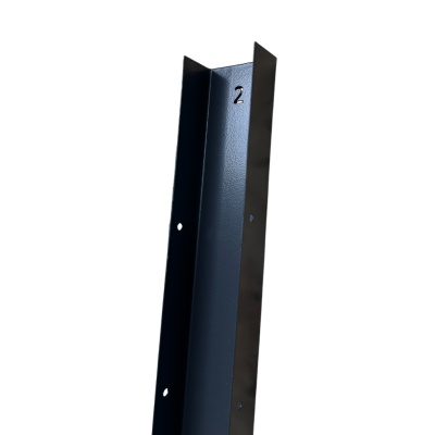 Верт.проф. с отверст. ГРАФИТ ПРАВАЯ-2