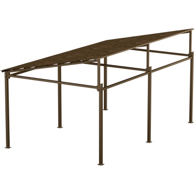 Навес односкатный шок 1