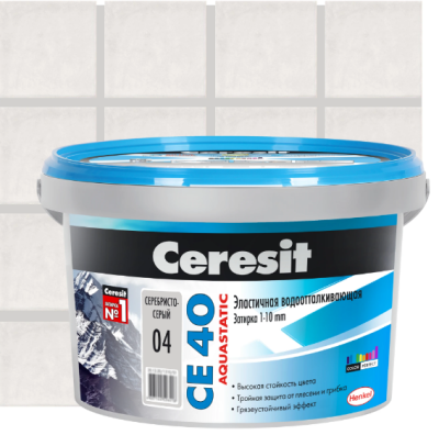 затирка серебристо-серый