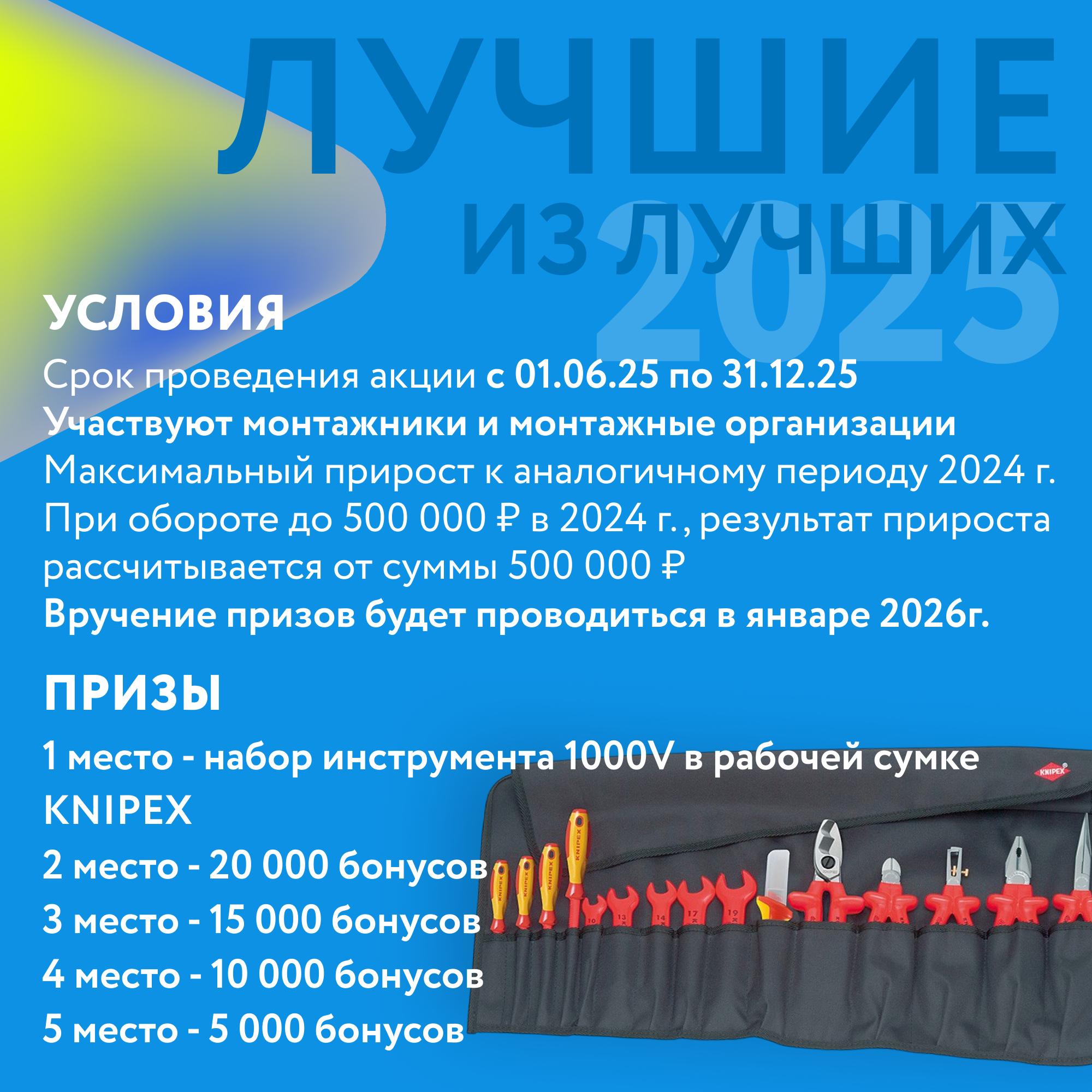Акция для монтажников и монтажных организаций