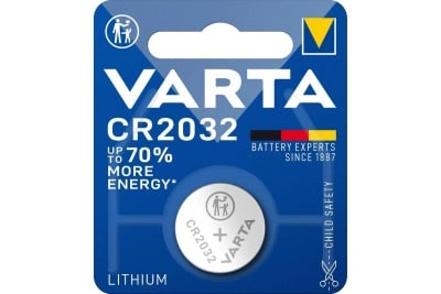 Батарейка Varta ELECTRONICS CR2032 Lithium 3V  бл.1 шт