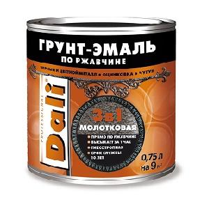 Эмаль молотковая DALI 0.75л