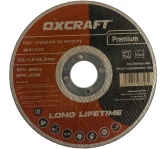 Диск по мет. 125х1,2х22,2 мм Premium OXCRAFT 