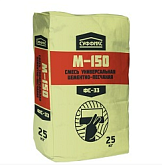 Цементно-песчаная смесь Суффикс ФС-33 М-150 универсал 25 кг. (60шт/П) Под заказ.